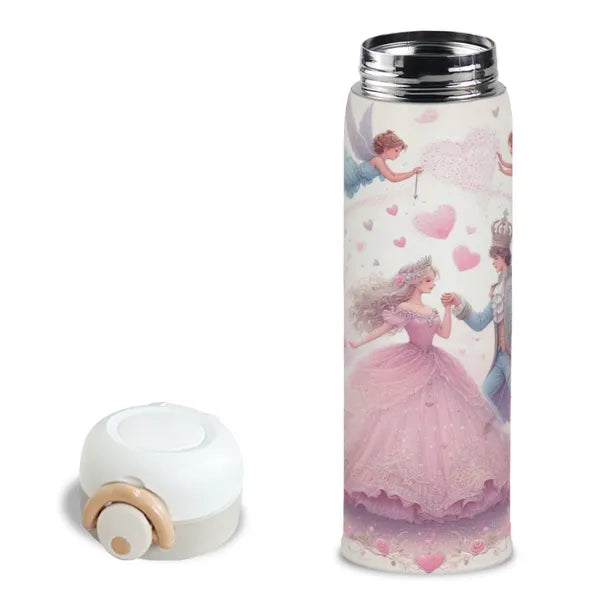 ๐"Fairy Tale Romance"๐ธ๐ผ๐คด๐ผ Heavy Duty Stainless Steel Insulated Tumbler-Up to 12hrs hot/20hrs cold. Great Gift for Valentine's Day!๐,,The Gift Dimension