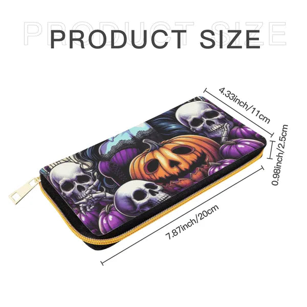 Witchy Vibes Zip up Wallet and Card Holder,Zipper Wallet,The Gift Dimension