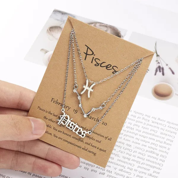 Zodiac Sign Necklace,Necklace,The Gift Dimension