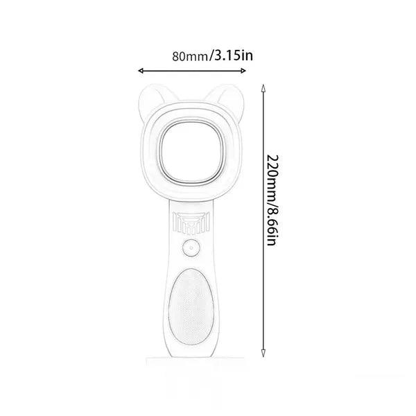 Cat Outdoor Usb Rechargeable Bladeless Fan,Misting Fan,The Gift Dimension