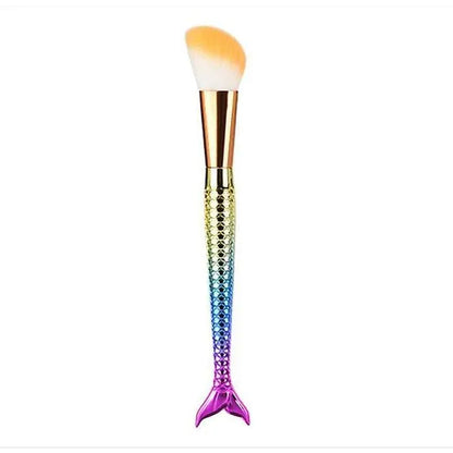 Mermaid Makeup Brushes,Makeup Brush Set,The Gift Dimension