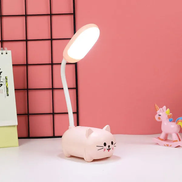 LED Cute Cartoon Pet Flexable Night Light -USB Charging- 4 Colors- 5 Styles,Desk Lamp,The Gift Dimension