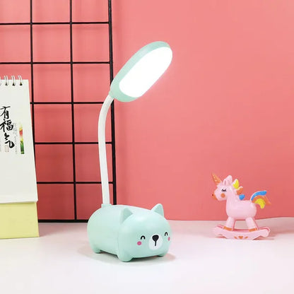 LED Cute Cartoon Pet Flexable Night Light -USB Charging- 4 Colors- 5 Styles,Desk Lamp,The Gift Dimension