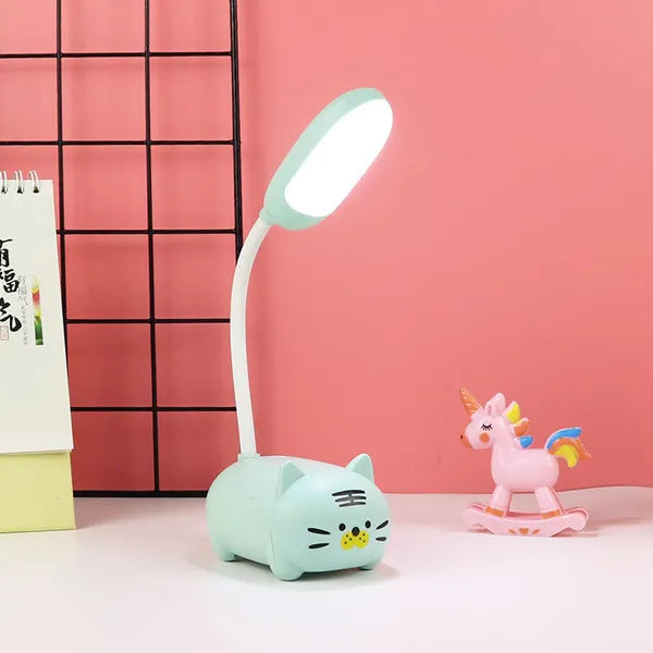 LED Cute Cartoon Pet Flexable Night Light -USB Charging- 4 Colors- 5 Styles,Desk Lamp,The Gift Dimension