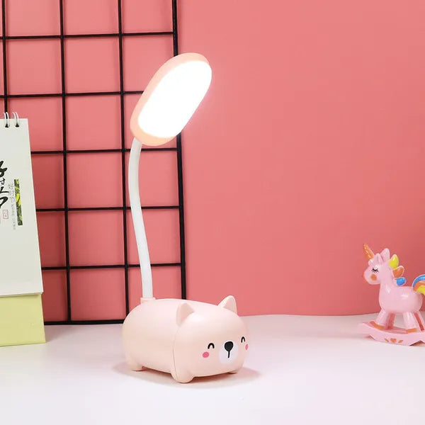 LED Cute Cartoon Pet Flexable Night Light -USB Charging- 4 Colors- 5 Styles,Desk Lamp,The Gift Dimension