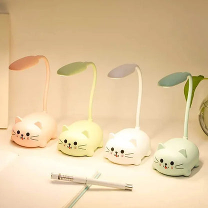 LED Cute Cartoon Pet Flexable Night Light -USB Charging- 4 Colors- 5 Styles,Desk Lamp,The Gift Dimension
