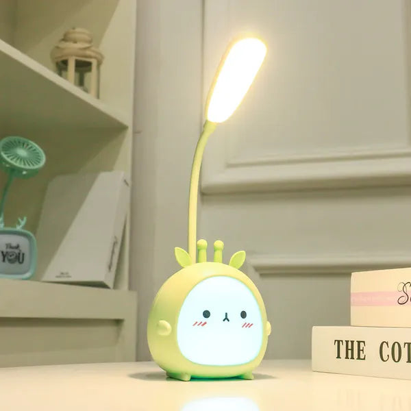 LED Kawaii Wild Animal Night Light-4 Colors-4 Wild Animal Styles,Desk Lamp,The Gift Dimension