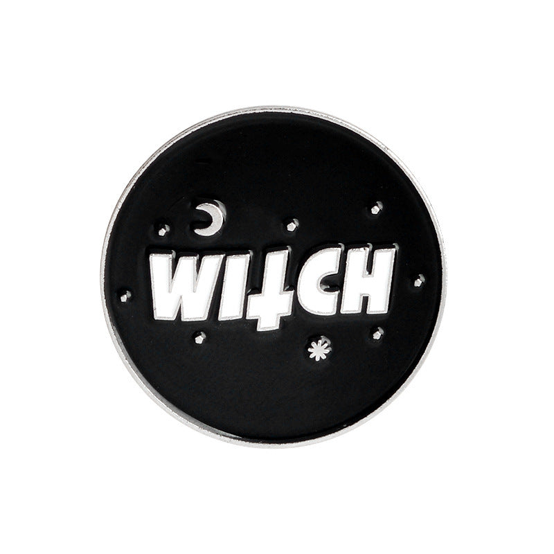 Fashion Witchy Vibes Enamel Pins- Multiple styles