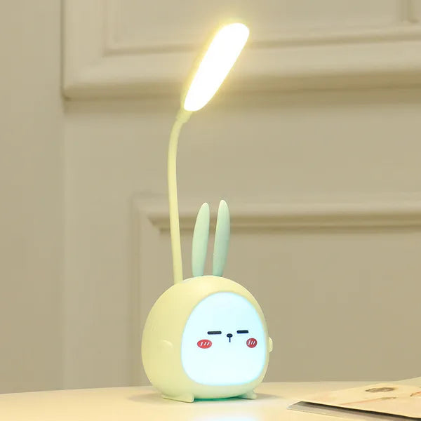 LED Kawaii Wild Animal Night Light-4 Colors-4 Wild Animal Styles,Desk Lamp,The Gift Dimension