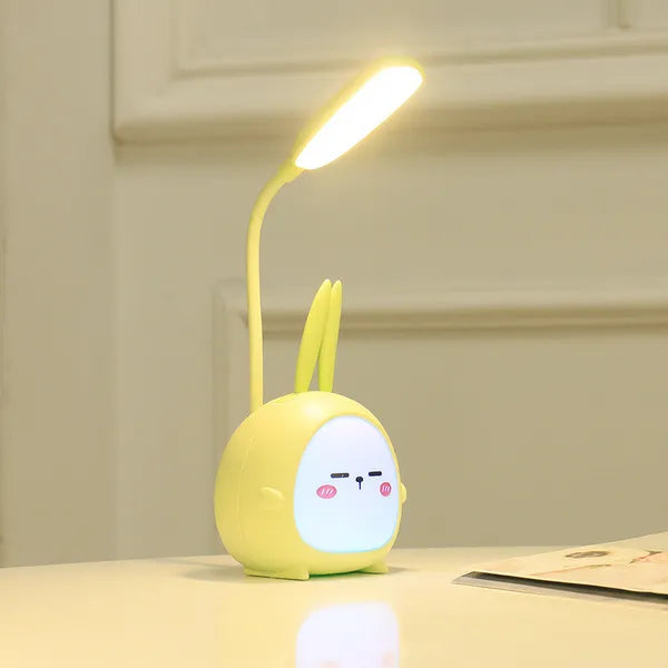 LED Kawaii Wild Animal Night Light-4 Colors-4 Wild Animal Styles,Desk Lamp,The Gift Dimension