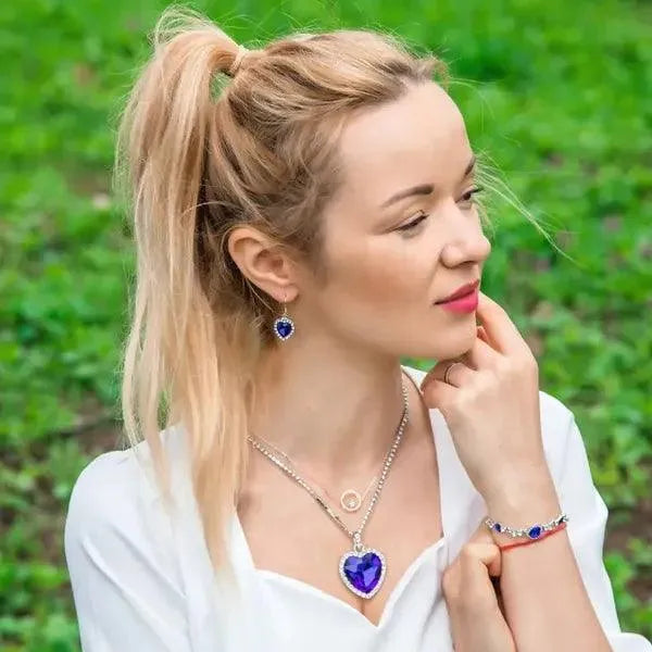 Titanic Heart of Ocean Inspired Jewelry for Women,Iconic Jewelry,The Gift Dimension
