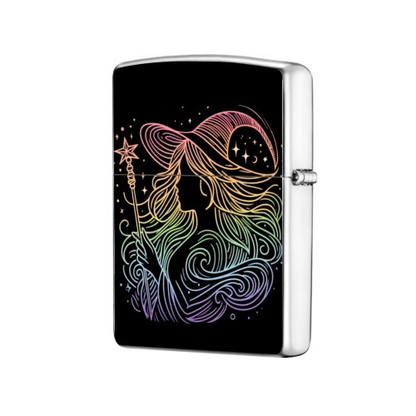 Enchanted Lighter Case shown in Silver Variation