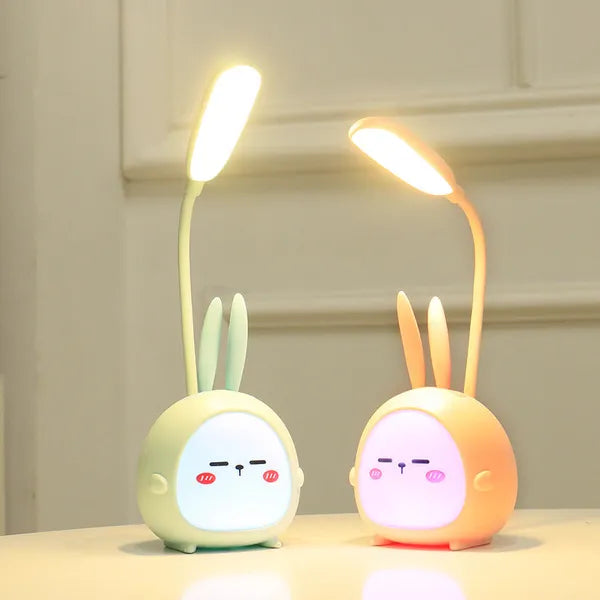 LED Kawaii Wild Animal Night Light-4 Colors-4 Wild Animal Styles,Desk Lamp,The Gift Dimension