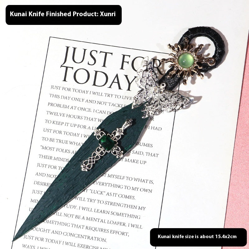 Assorted Decorative Altar Athames in Gorgeously Witchy and Fantasy Themes