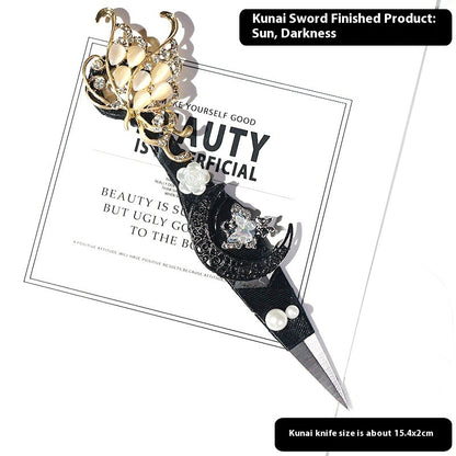 Assorted Decorative Altar Athames in Gorgeously Witchy and Fantasy Themes