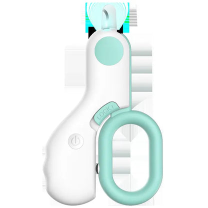 LED Illuminating Mini Dog/Cat Nail Trimmer- Lights up Wick in Nail !,Pet Grooming Tools,The Gift Dimension