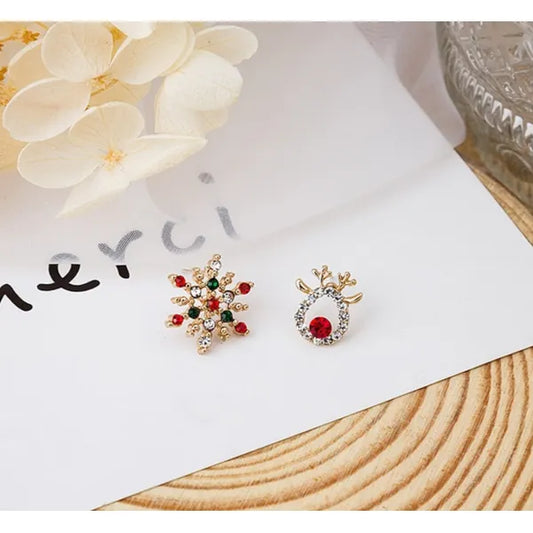 Holiday Snowflake Stud Earrings- 5 Styles Available,Jewelry,The Gift Dimension