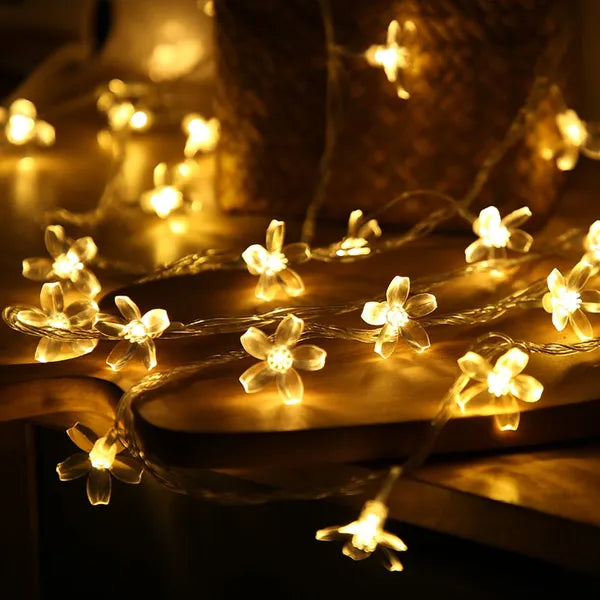 Snowflakes LED Christmas Lights,,The Gift Dimension