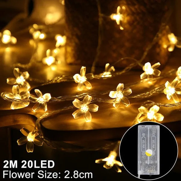 Snowflakes LED Christmas Lights,,The Gift Dimension