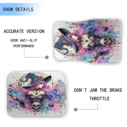 Custom Printed, Original Design, Spellbinding Pastel 4-Piece Vehicle Floor Mats-Exclusively Sold at The Gift Dimension,,The Gift Dimension
