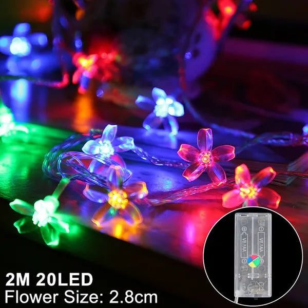 Snowflakes LED Christmas Lights,,The Gift Dimension