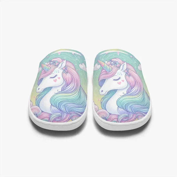 Pastel Unicorn Dream Non-Slip Slippers,,The Gift Dimension