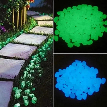 Glow in the Dark Garden Pebbles,,The Gift Dimension
