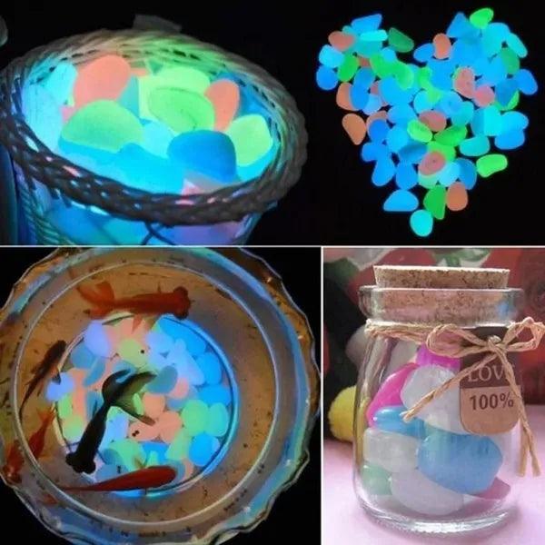 Glow in the Dark Garden Pebbles,,The Gift Dimension