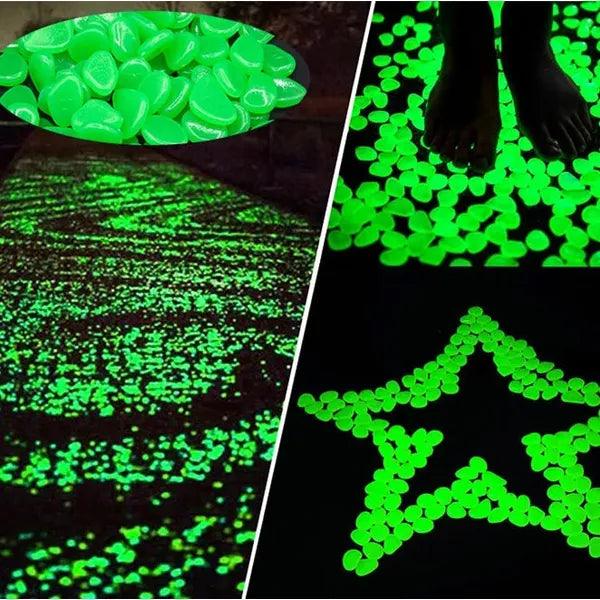 Glow in the Dark Garden Pebbles,,The Gift Dimension