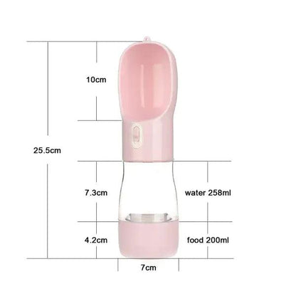 Pet Dog Water Bottle Feeder,,The Gift Dimension