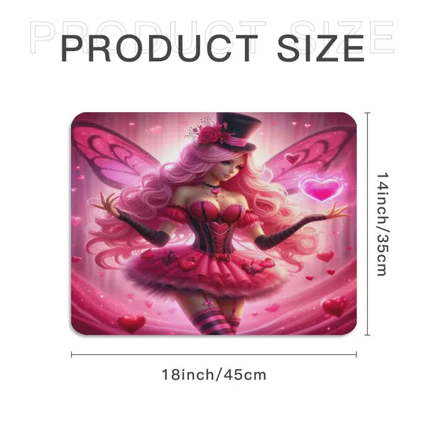 Miss Valentine Seamless Mousepad 18x14in,,The Gift Dimension
