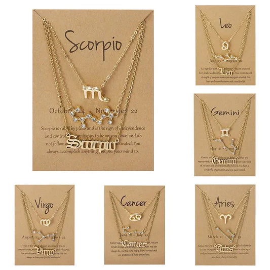 Zodiac Sign Necklace,Necklace,The Gift Dimension