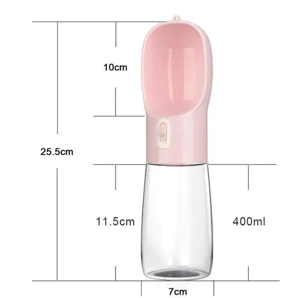 Pet Dog Water Bottle Feeder,,The Gift Dimension