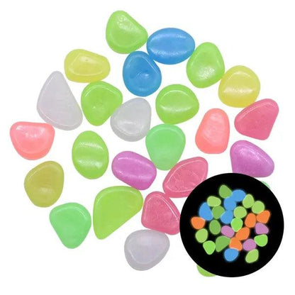 Glow in the Dark Garden Pebbles,,The Gift Dimension